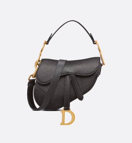 dior saddle bag mini black|pre owned dior saddle bag.